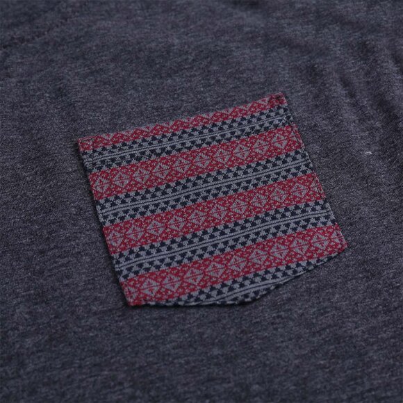 Men's Solid Color Sleeveless Tank Top with Pocket for Everyday Style Size M - Picture 3 of 5